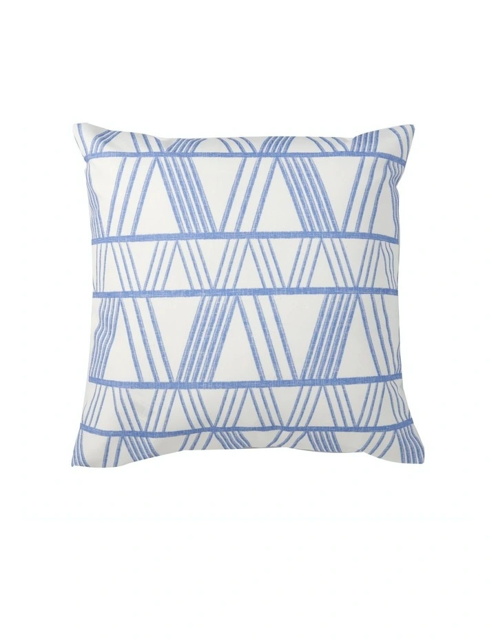 Miami Printed Cushion 50 X 50cm in Blue
