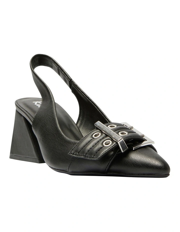 Legacy Heeled Shoes in Black