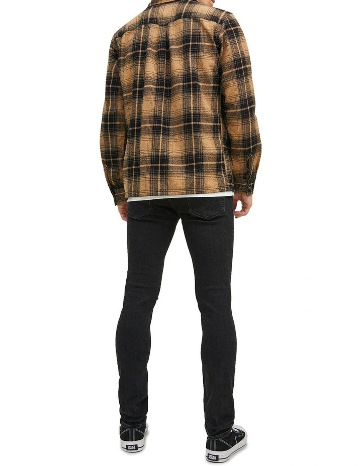 Liam Original Skinny Fit Jeans in Black Denim