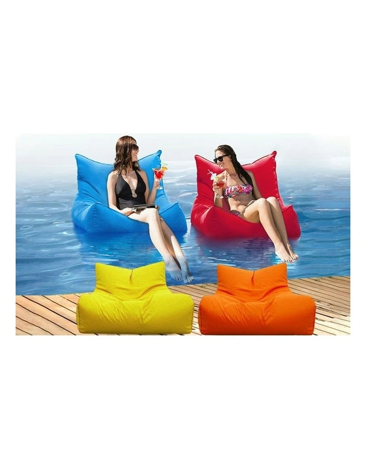 Pool Floating Bean Bag Large in Yellow