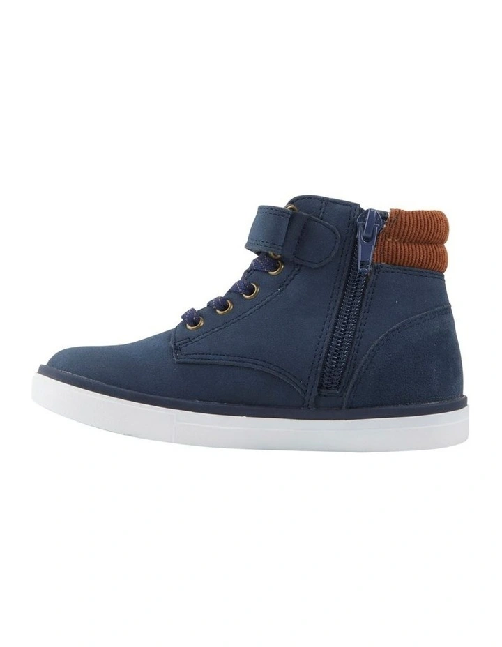 Jasper Boots in Navy