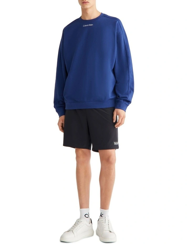 Pullover Crew in Blue