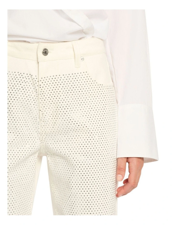 Disco Nights Jeans in White