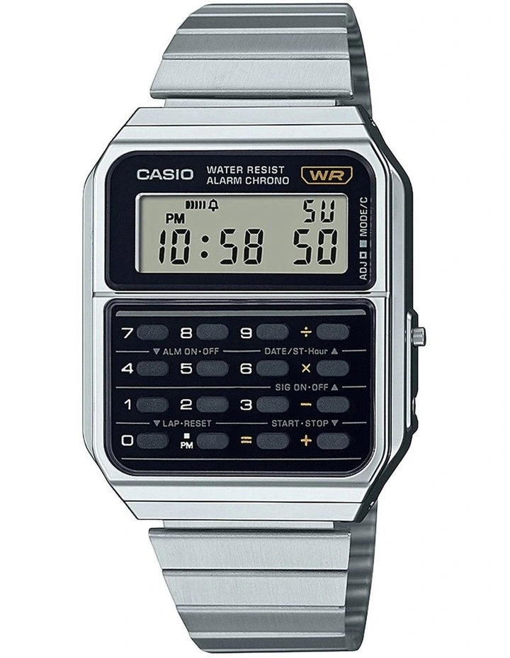 Stainless Steel Watch in Silver