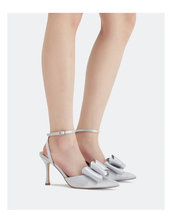 Yamilet Heels in Silver