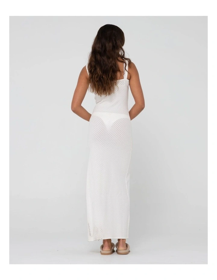 Florence Knit Dress in White