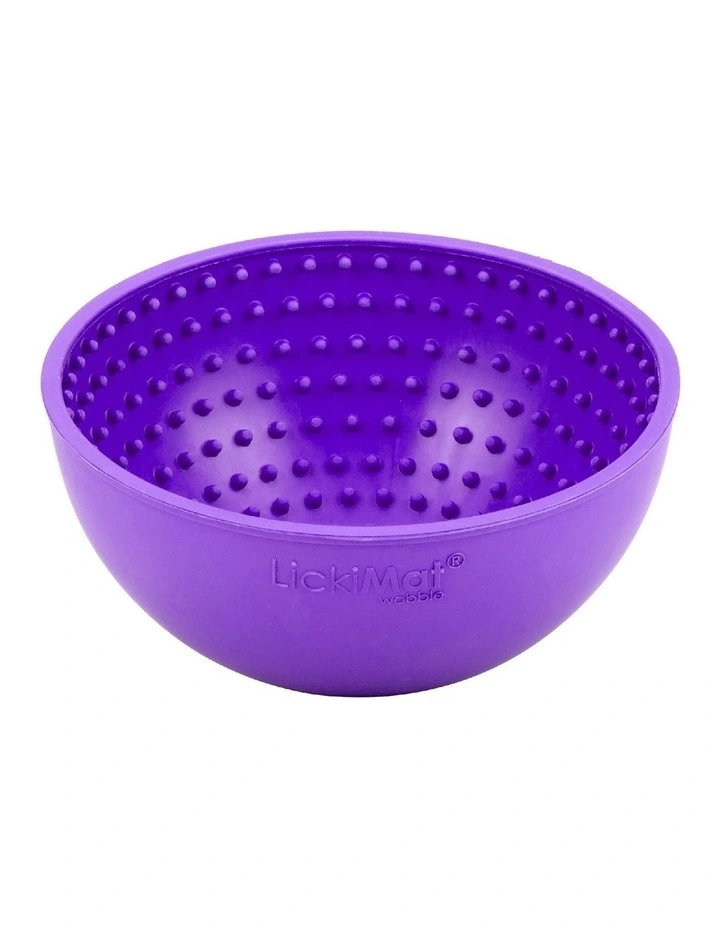 Wobble Bowl in Purple