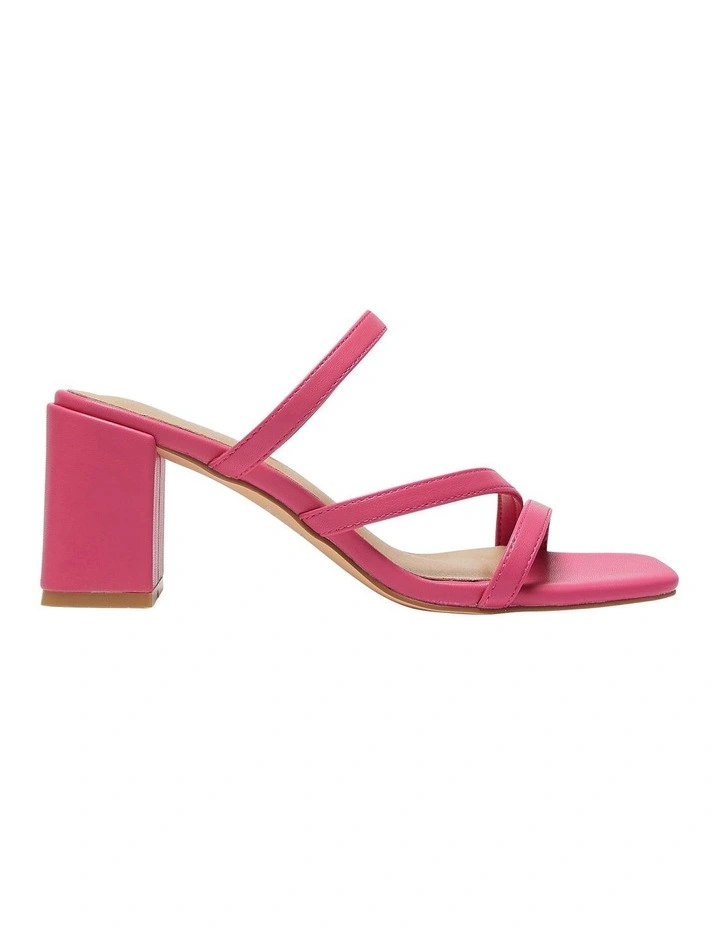 Geisha Sandals in Pink Smooth