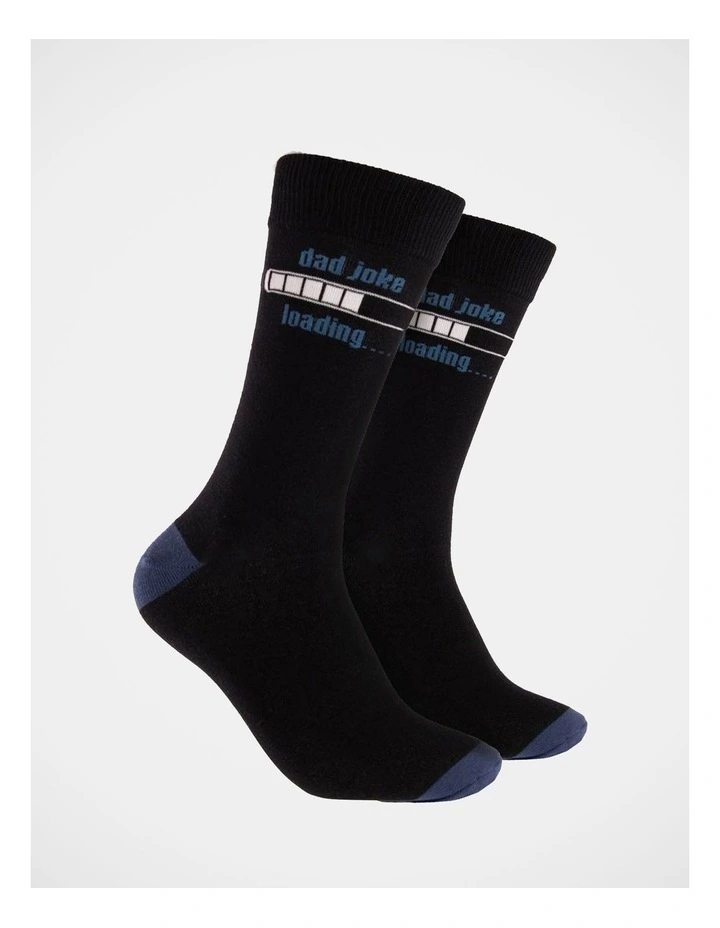 3 Pack Dad Socks Gift Pack in Assorted
