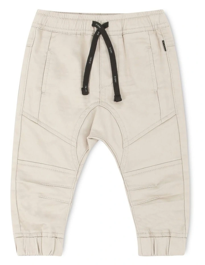 Arched Drifter Pant (0-2 years) in Stone