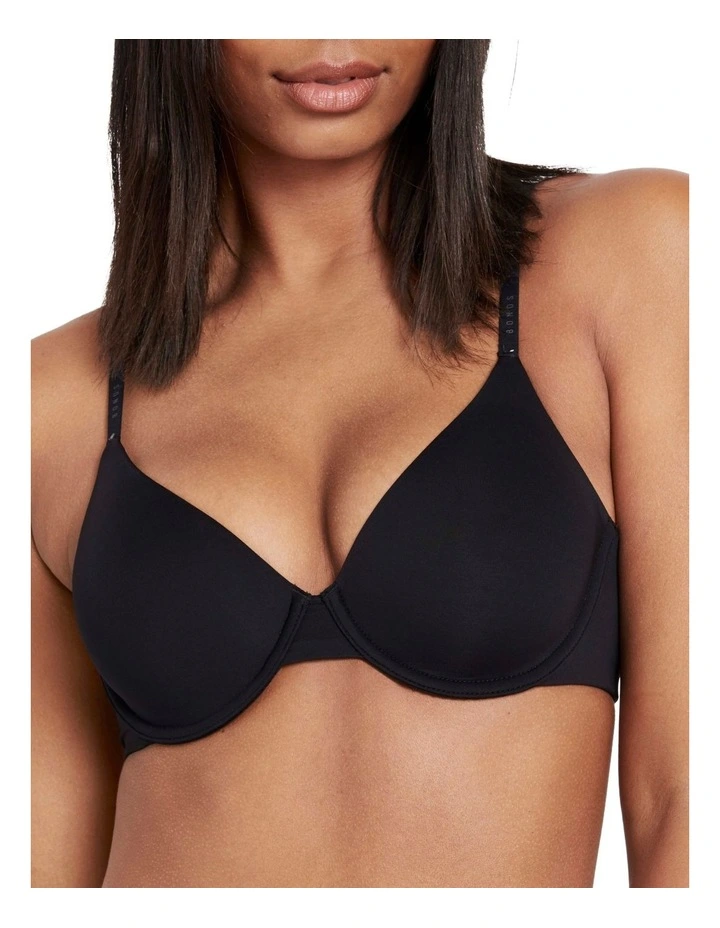 Invisi Micro T-Shirt Bra in Black