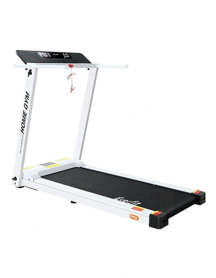 Treadmill Electric Home Gym Fitness Exercise Fully Foldable 450mm in White