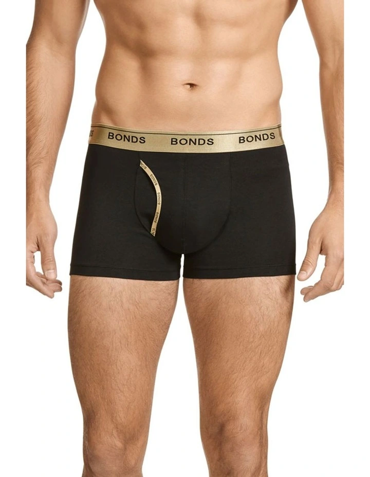 Guyfront Trunk 3 Pack in Black