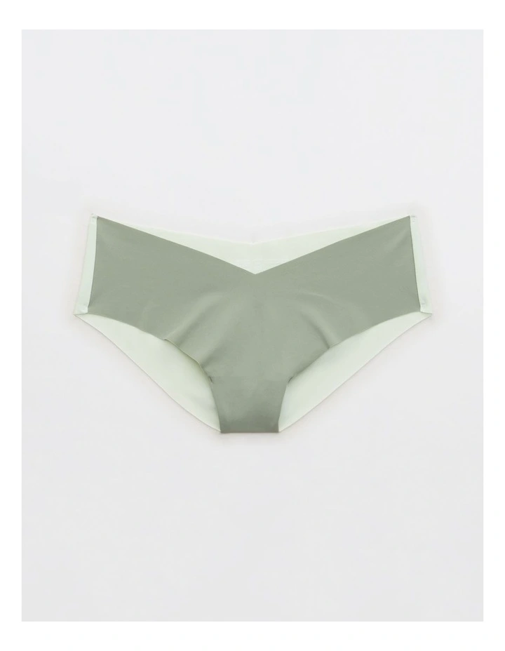 No Show Cheeky Underwear in Sprout Green