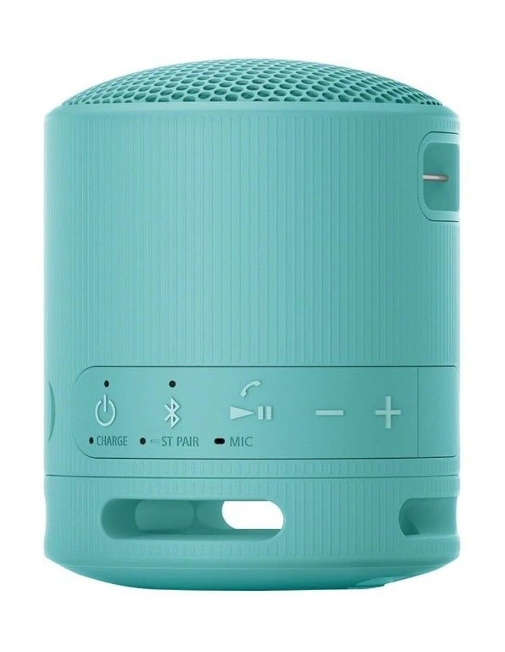 Compact Wireless Bluetooth Speaker in Blue SRSXB100L