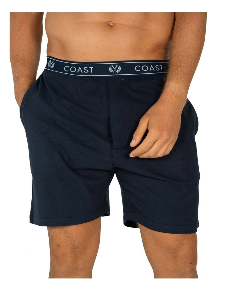 Essential Sleep Pyjama Short in Navy