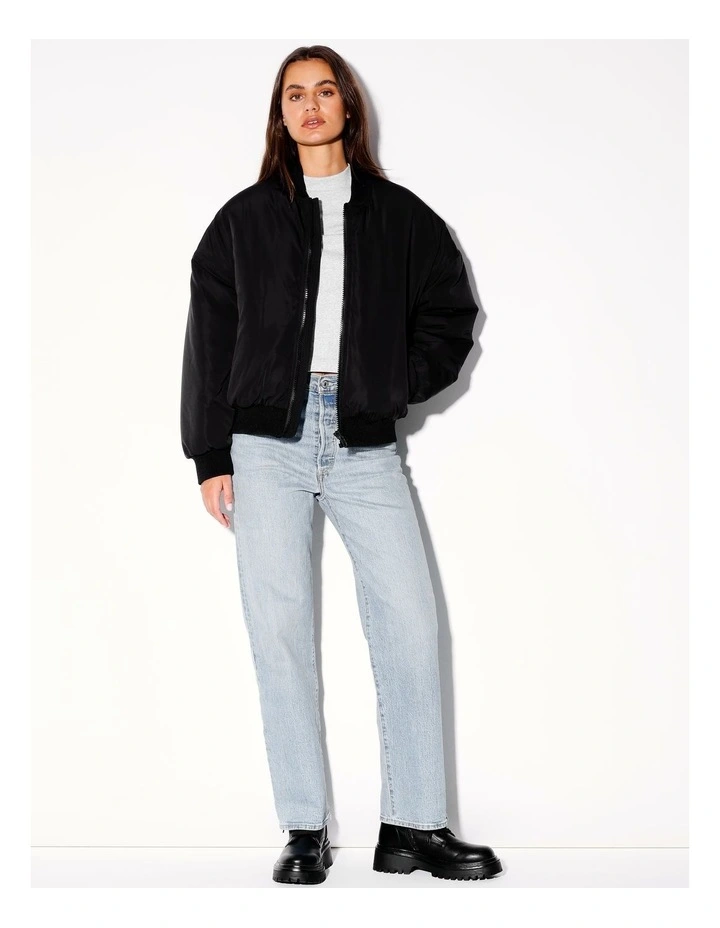 Bomber Jacket in Black