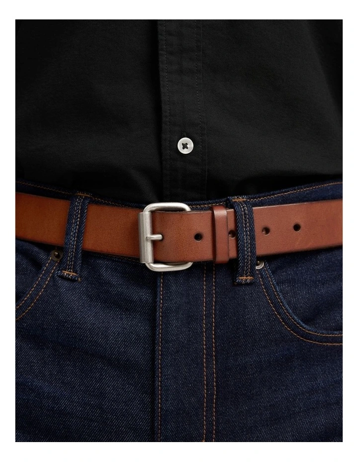 Jean Belt in Deep Tan