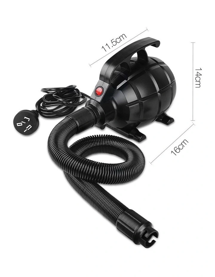 500W Electric Air Pump Black