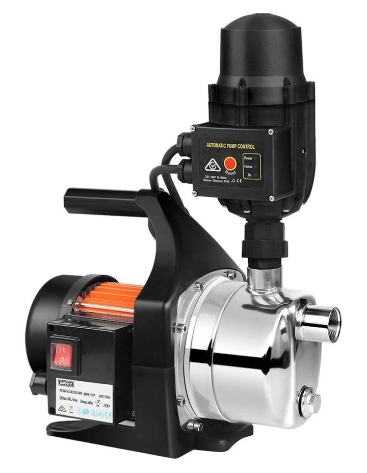 Garden Water Pump 800W in Silver