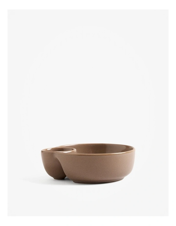 Souk Stoneware Olive Dish Bowl in Husk
