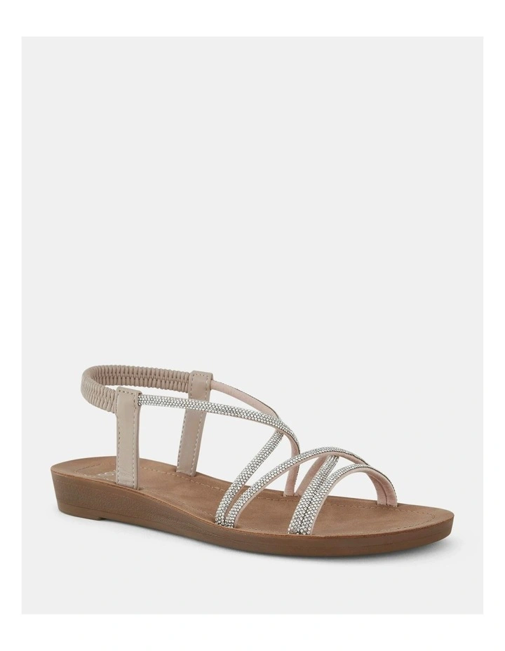 Slaya Sandals in Nude