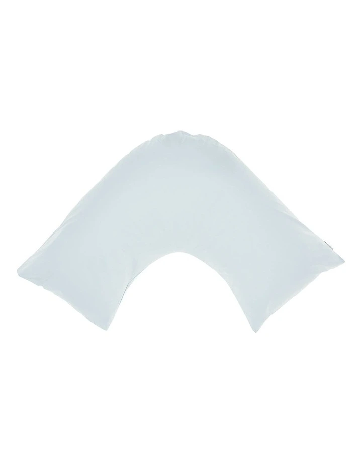 Augusta 500TC U Shaped Pillowcase In Pale Blue