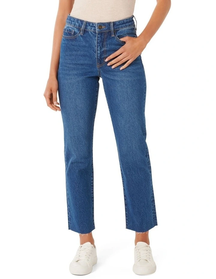 Alyssa Hourglass Slim Jeans in Blue