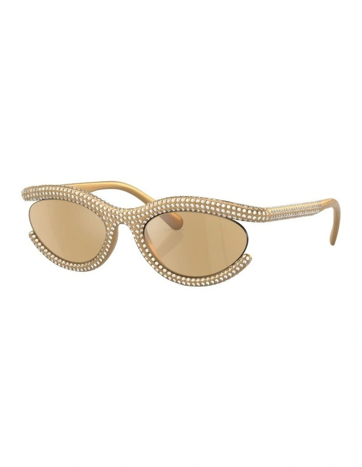 SK6006 Sunglasses in Gold