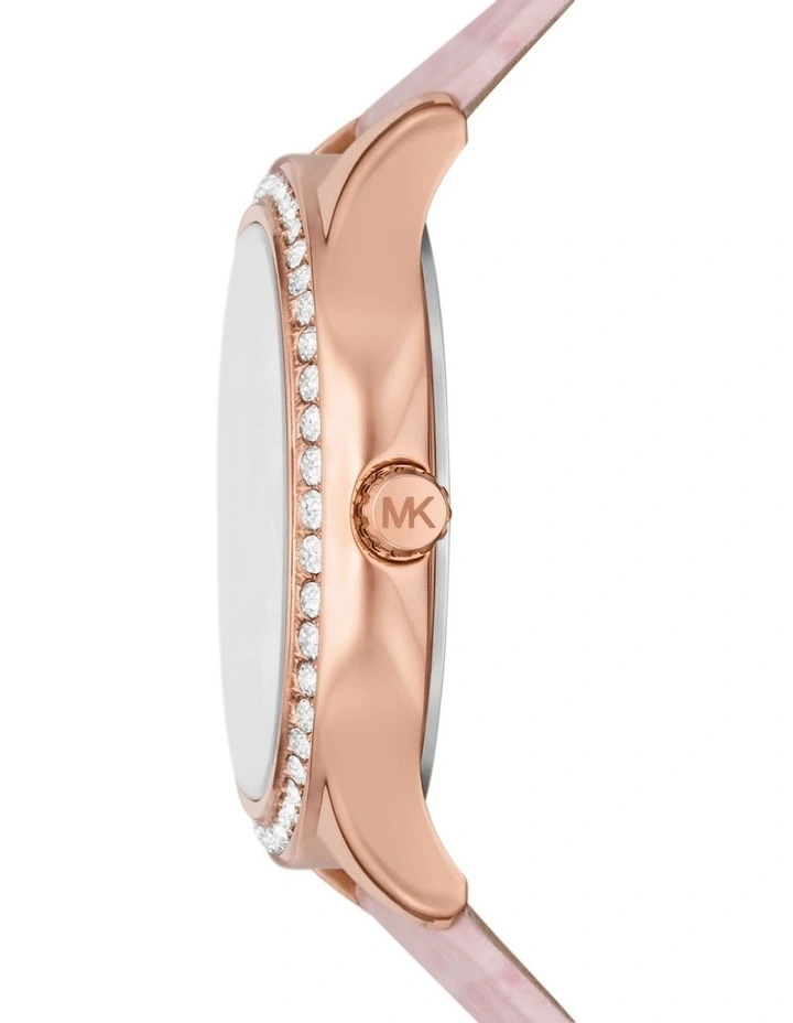 Sage Analogue Watch MK4820 in Nude