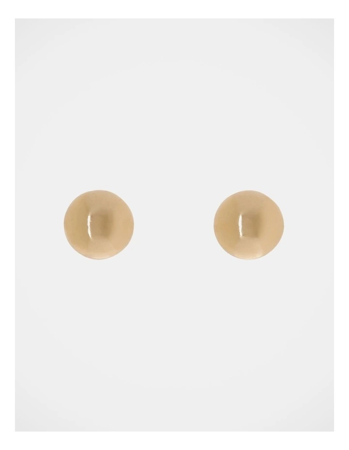 Classic Ball Gold Stud Earrings