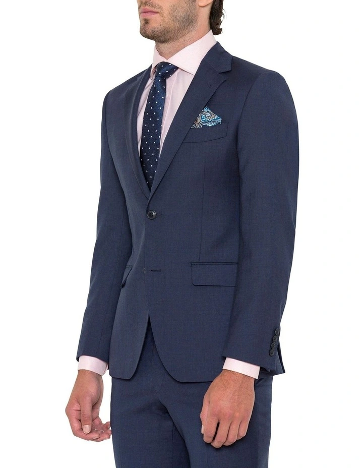 Modern Fit Interceptor Blue Glen Check Suit Trouser FCD001