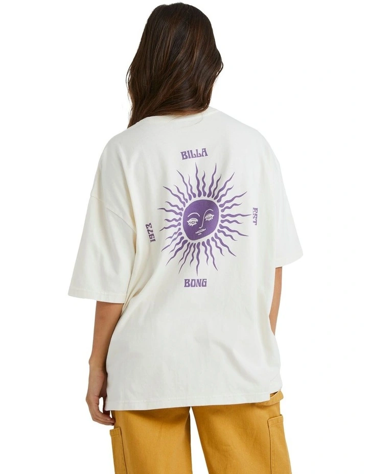 Namaste T-shirt in Oatmeal