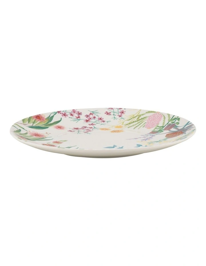 Royal Botanic Gardens Native Blooms Coupe Entree Plate 23cm in Multi