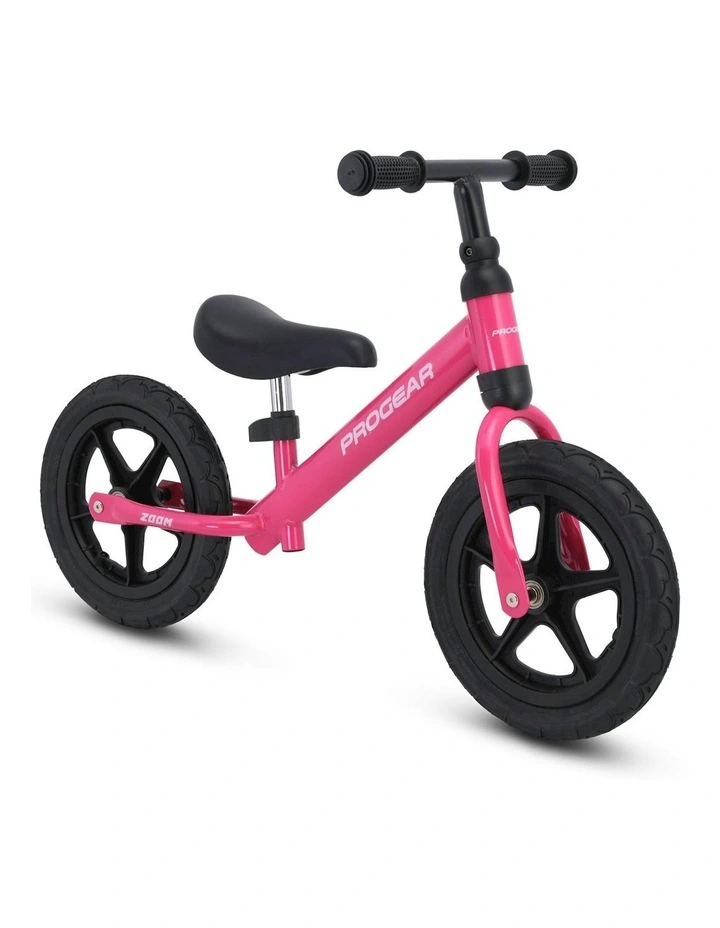 Zoom Kids Balance Bike in Pink