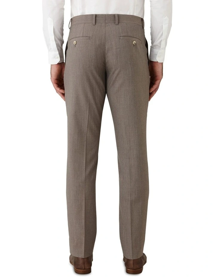 Caper Slim Fit Trouser in Taupe