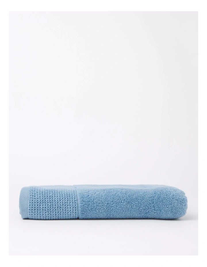 Clara Quick Dry Bath Towel in Blue