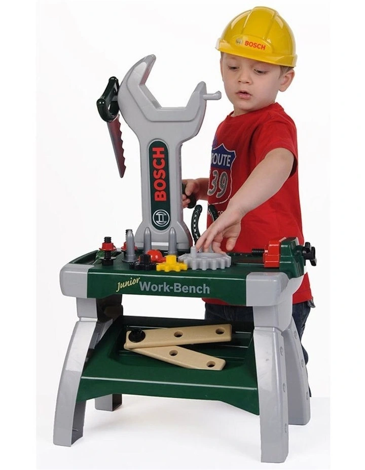 Mini Workbench Tools Set 71cm in Grey/Green