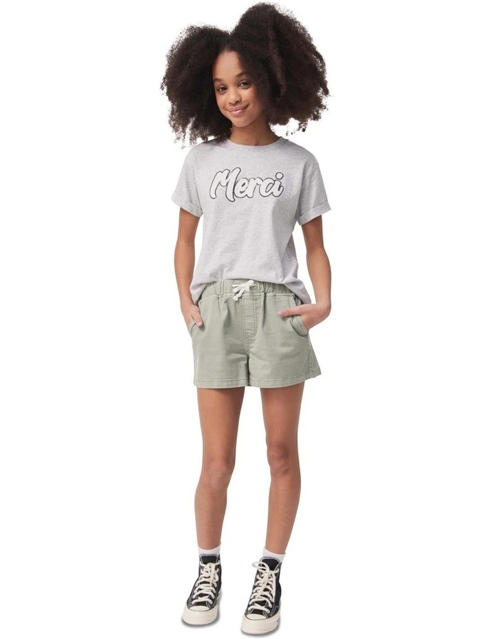 Tilly Pull On Short in Sage
