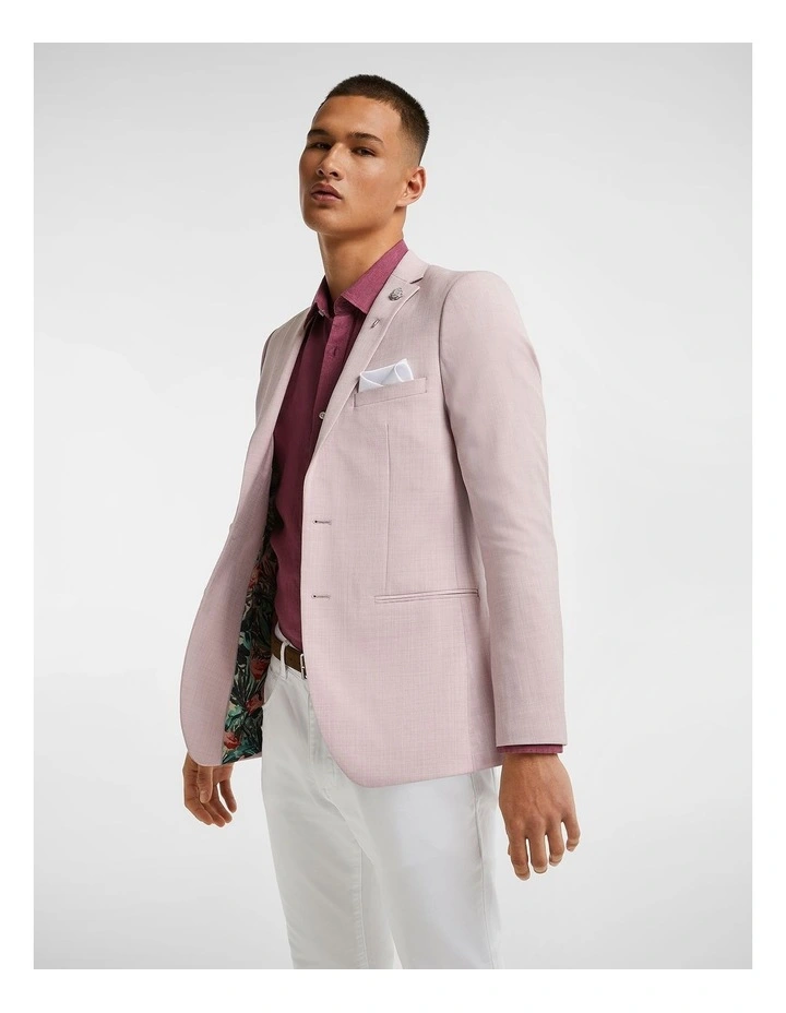 Fairfax Stretch Blazer in Pink