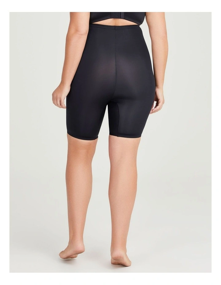 High Waisted Control Short in Black