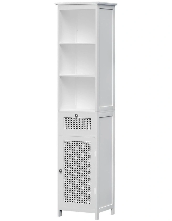 Bathroom Cabinet Storage 161cm in White