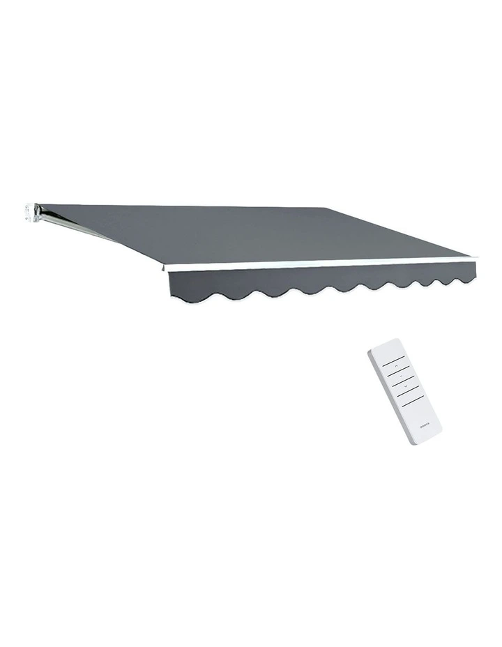 Folding Arm Awning Motorised Outdoor Sunshade 2.5x2m