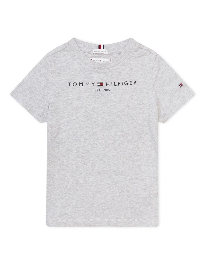 Essential Tee (3-7 Years) in Grey
