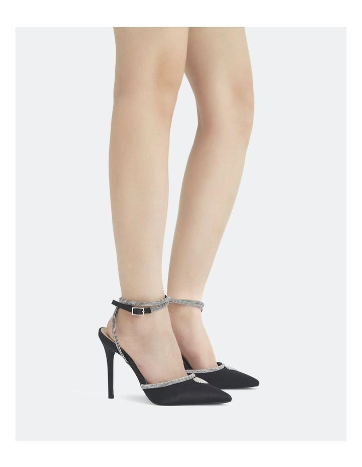 Zahari Heels in Black