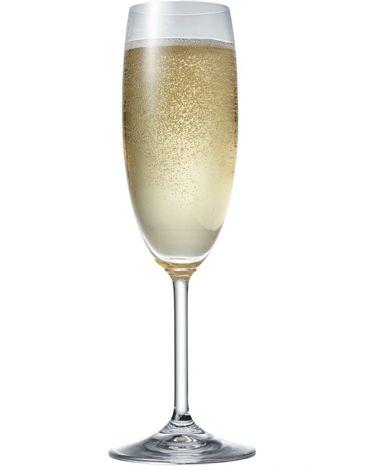 Vino Vino Set of 8 175ml Champagne Flute in Clear