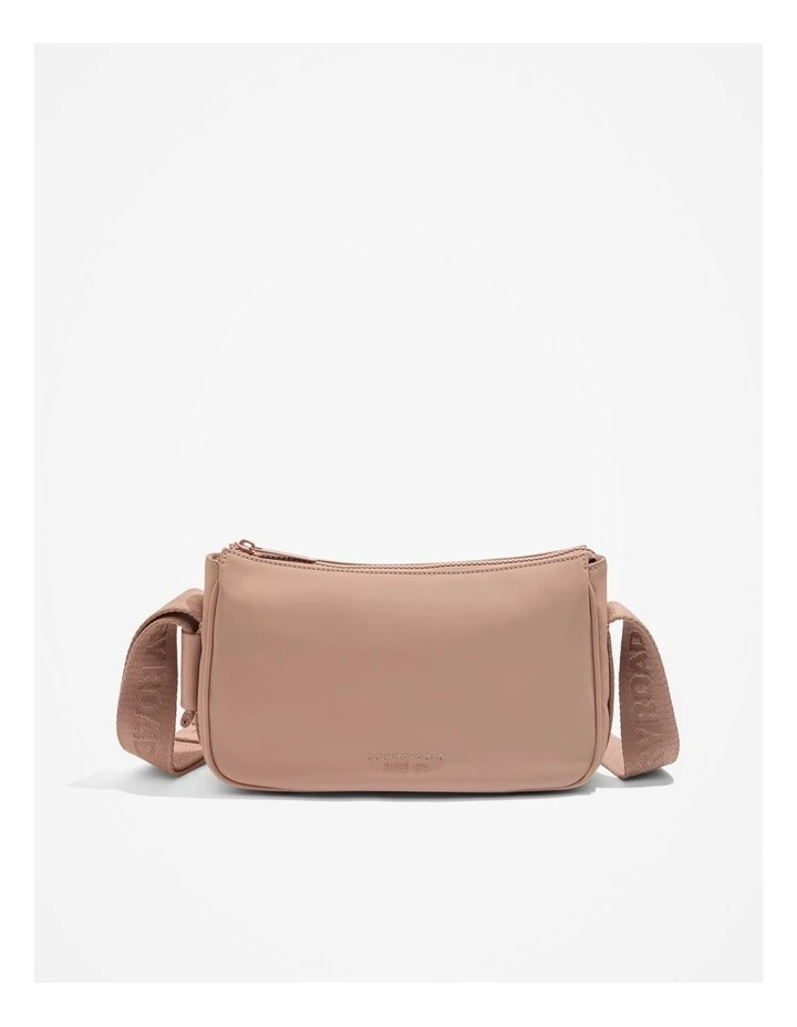 Coated Crossbody in Nougat