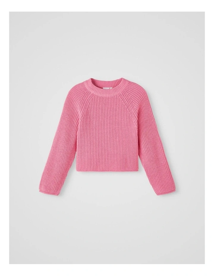 Venja Loose Knit in Pink Cosmos