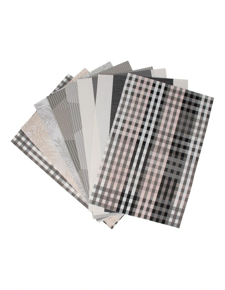 Table Accents Placemat 45x30cm in Pink Check
