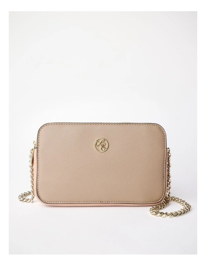 Treasure Crossbody Bag in Latte Combo